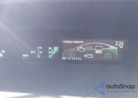 2012 Toyota Prius Three из США, поврежденный, VIN JTDKN3DU8C1499539